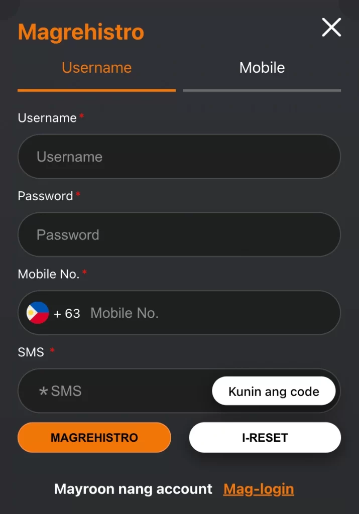 PHP877 register page with easy login access mobile app support and online casino experience